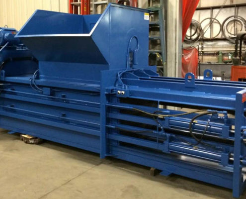 Wide Mouth Baler Hopper