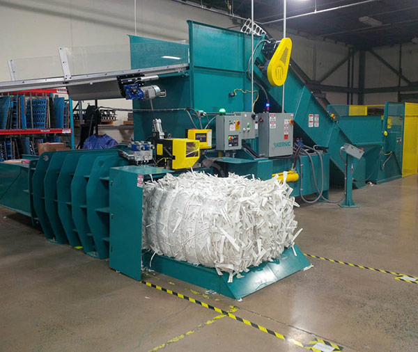 Paper Trim Baler, Recycling Equipment